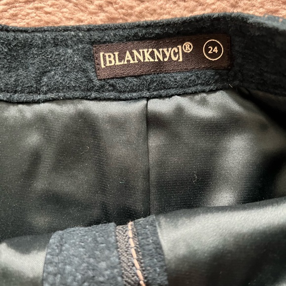 BLANKNYC blue suede skirt - Picture 4 of 4